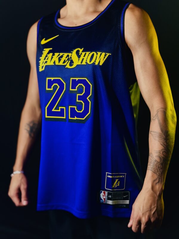 Regata NBA,Lakers (LeBron James)- Torcida - Imagem 2
